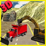 heavy excavator landslide op android application logo